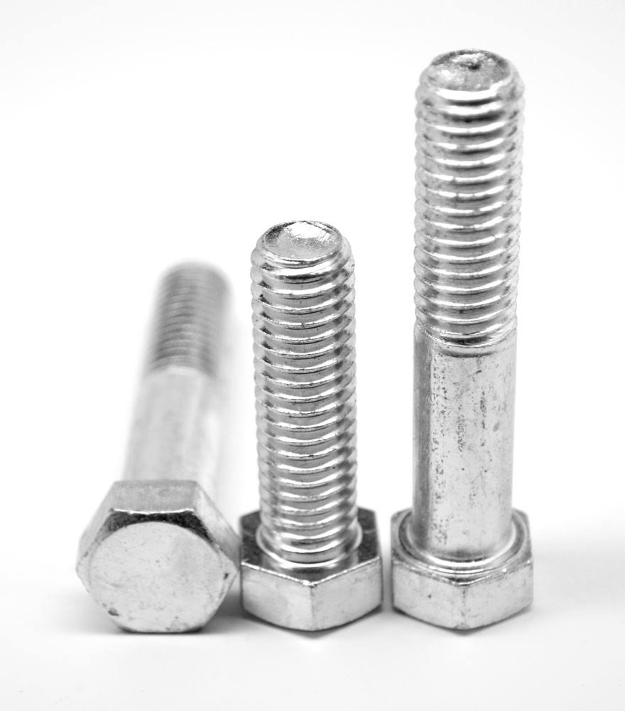 9/16x22-12 x 2 1/4x22 (PT) Coarse Thread Hex Cap Screw Stainless Steel 316 X89908