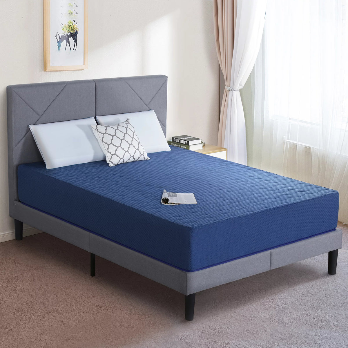 10'' Gel Memory Foam Mattress U646