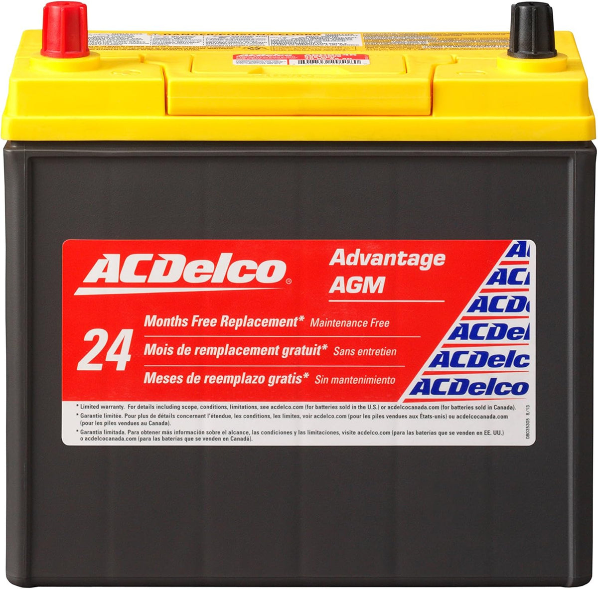 ACDelco Gold B24R Hybrid Vehicle AGM Battery K889