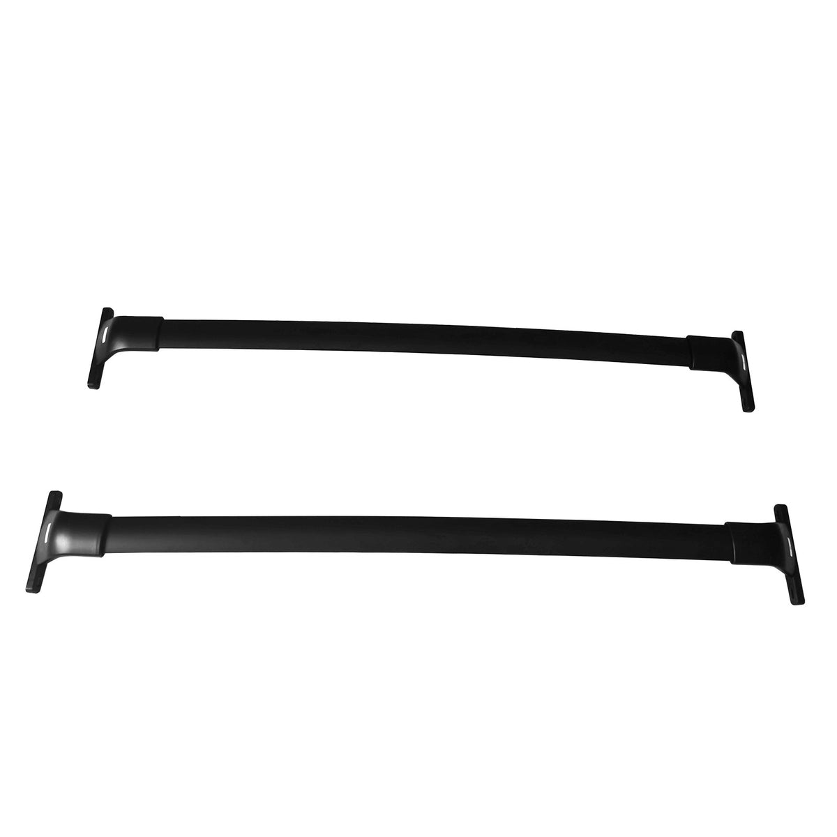 Black Aluminum Roof Rack Cross Bar Cargo Carrier 2PCS T4302