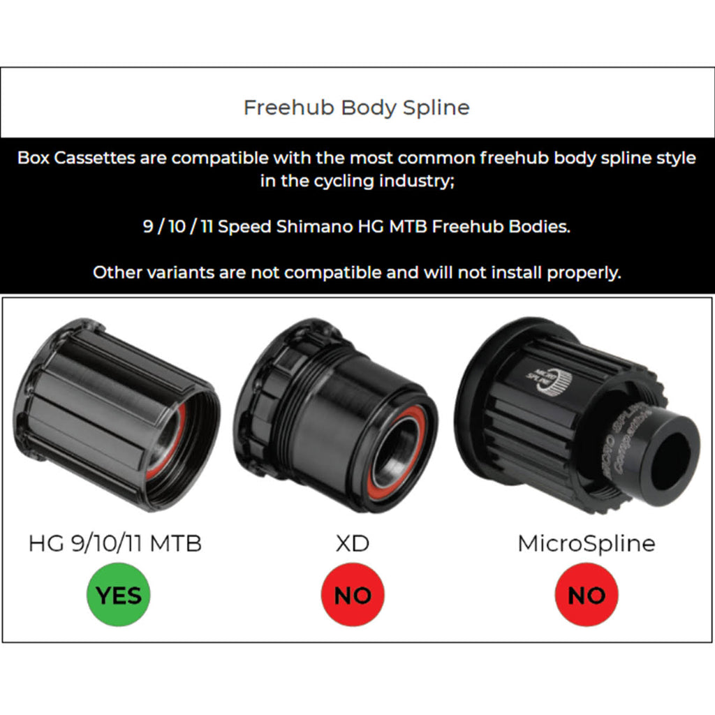 9-Speed 11-50t Black Cassette S8337