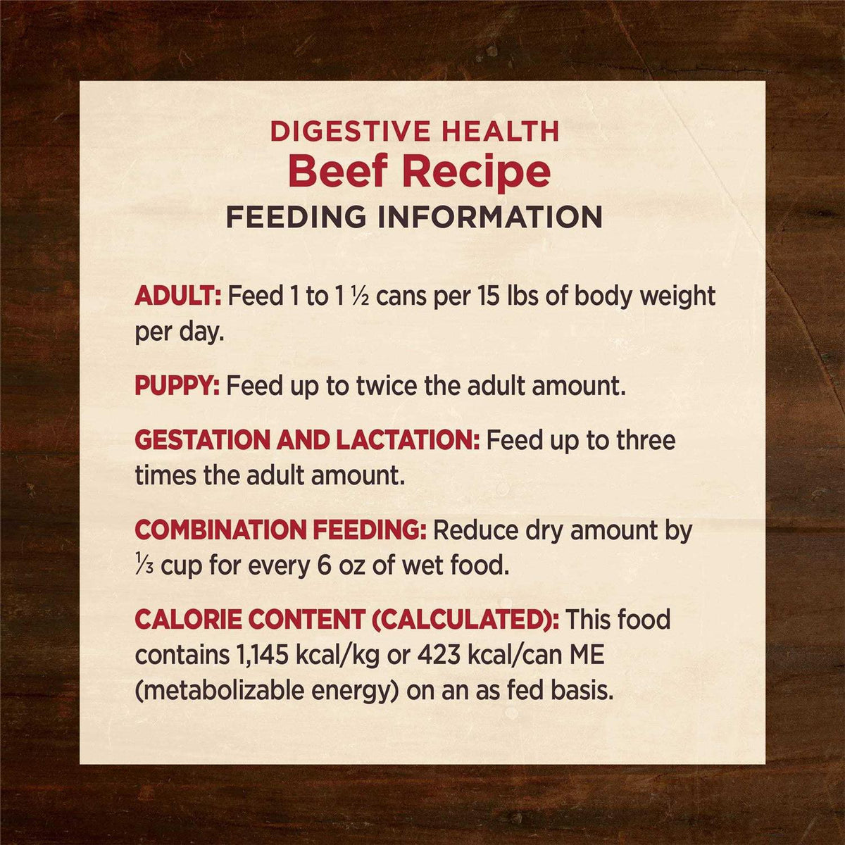Grain Free Beef Wet Dog Food P8707