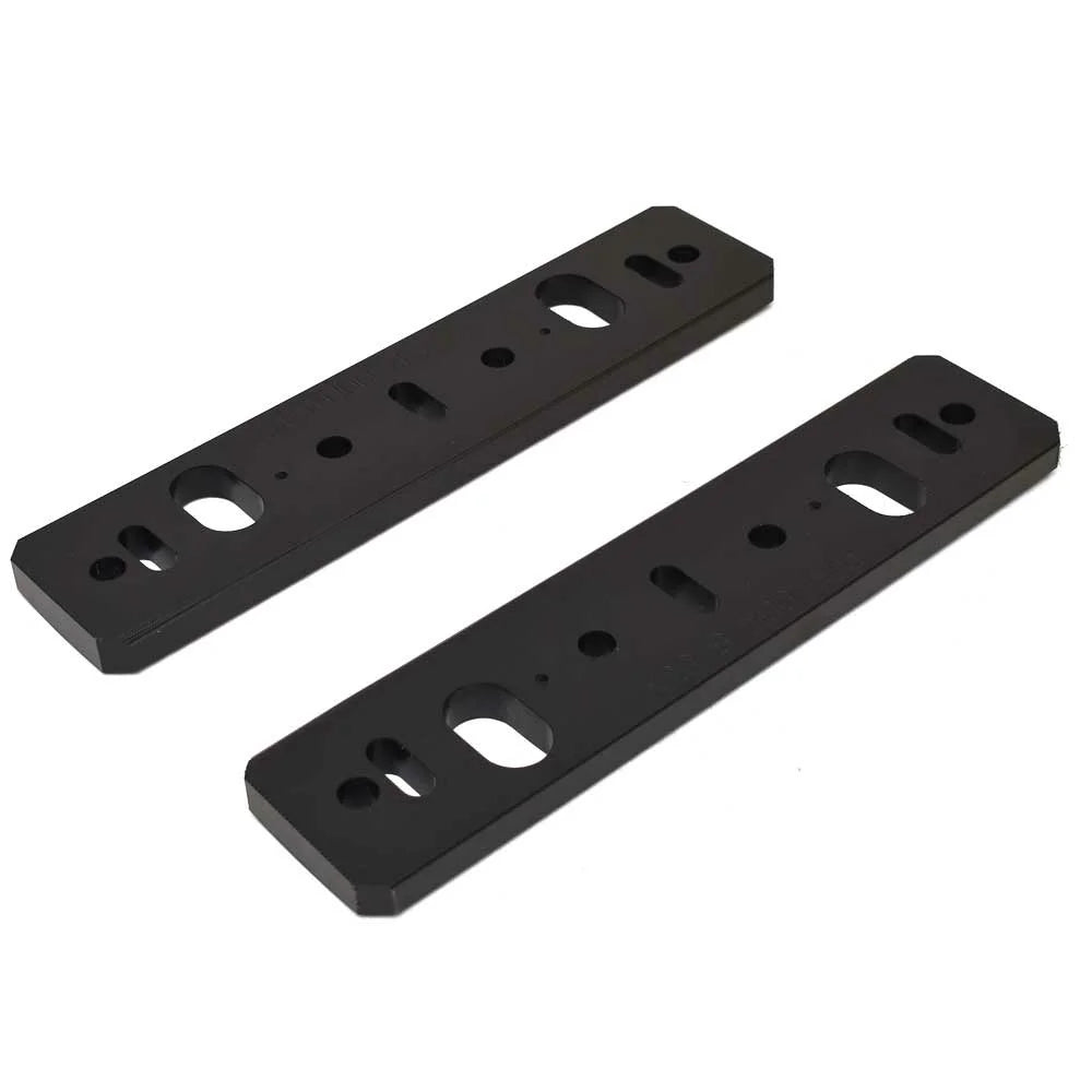 Black Boat Foot Pads Set of 2 C2022