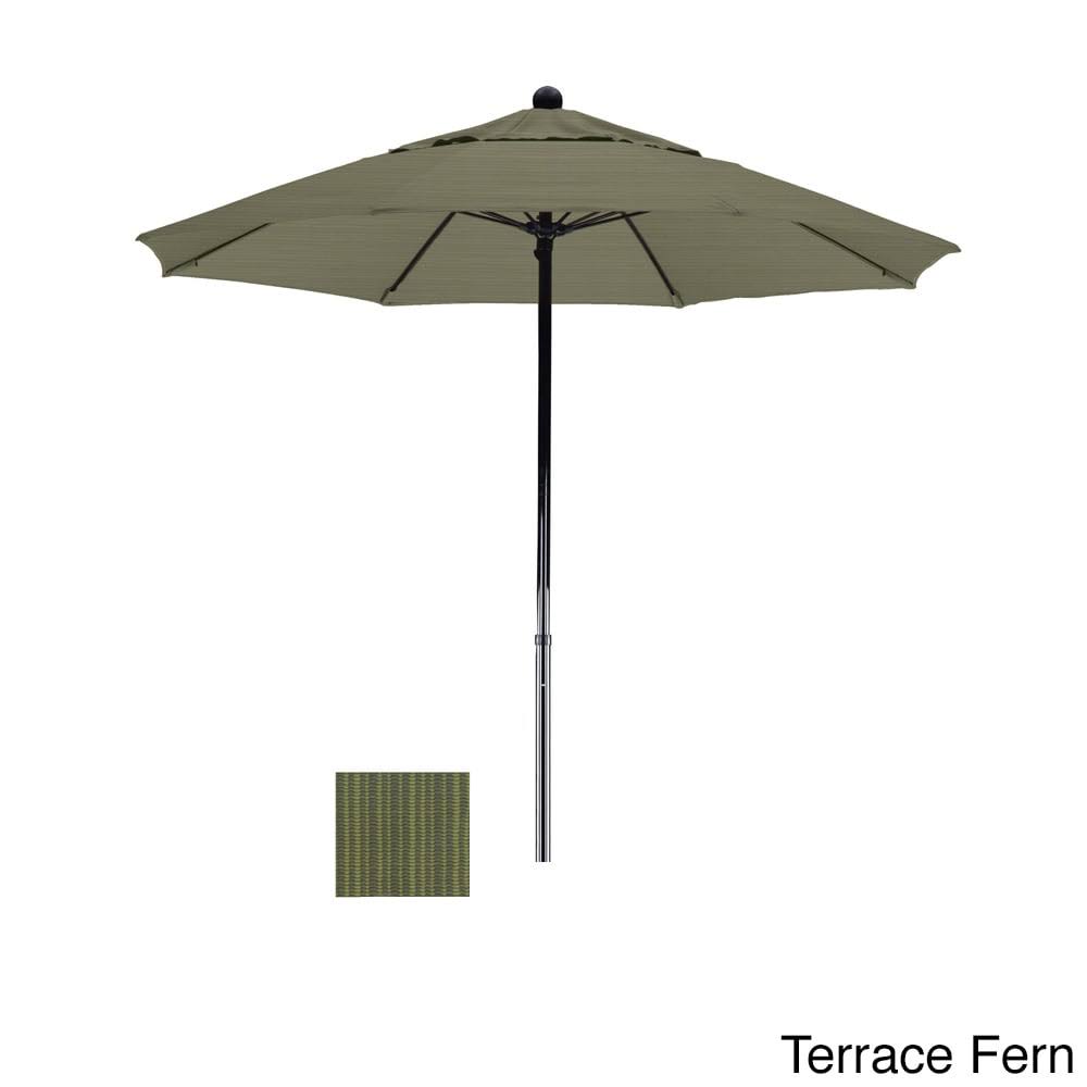 7.5' Fiberglass Market Umbrella Champagne Olefin D115