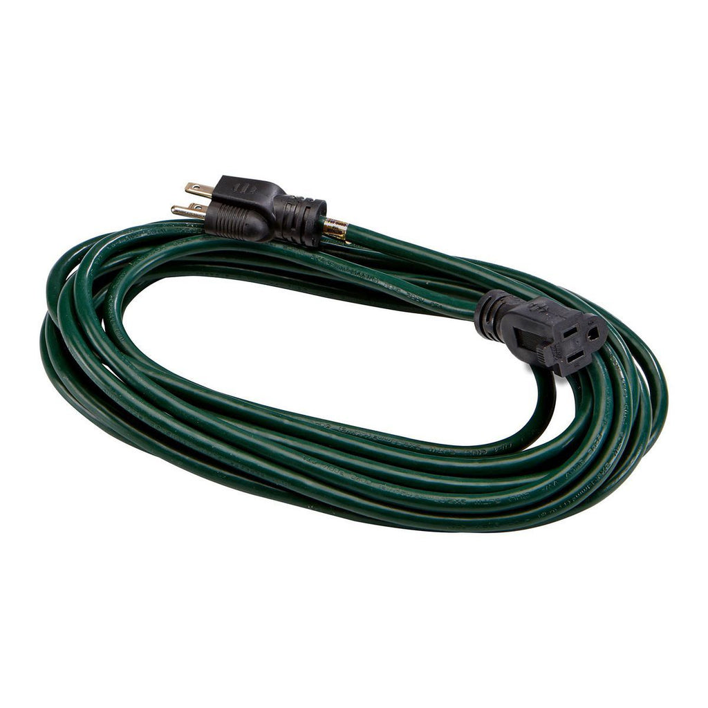 Green 25 ft. 14/3 Gauge Outdoor Extension Cord R621124