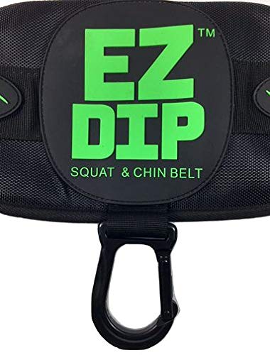 Squat Chin Up Belt with Dumbbell Hook I27792