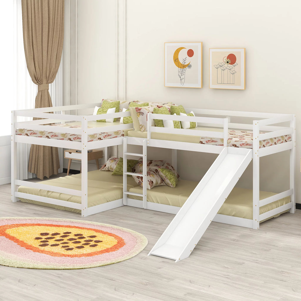 Wood Twin and Full Bunk Beds U524542