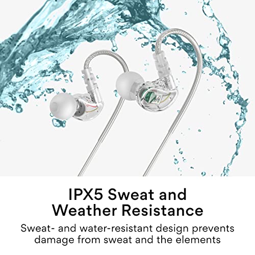 Black Wired In Ear Headphones with Microphone V473472