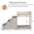 Pet Bunk Bed with Removable Step R6527
