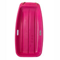 Neon Pink Plastic Snow Toboggan Sled S721