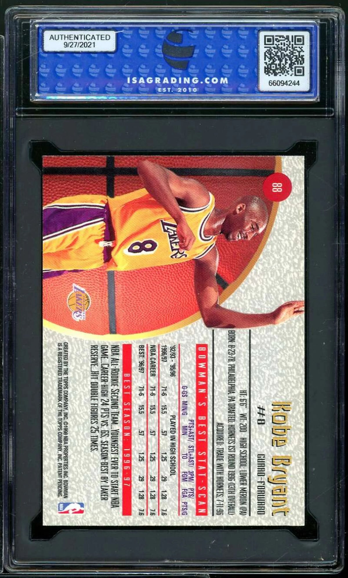 Kobe Bryant Card T690936