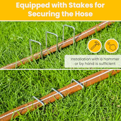 20 ft 2 Pack Soaker Hose with Holes D6504
