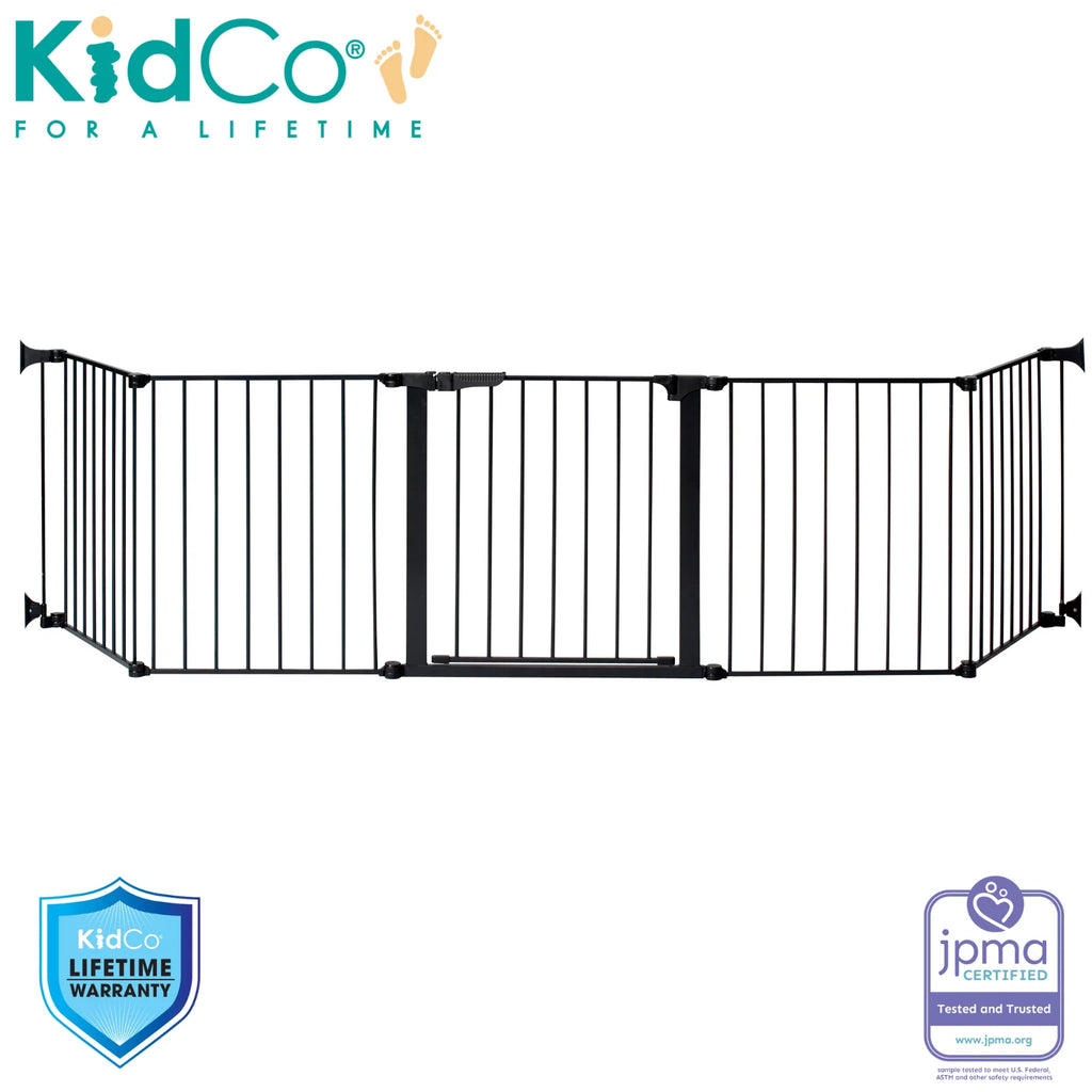 Black Auto Close Baby Gate G249