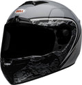 Small Gloss Gray White Camo Helmet U379