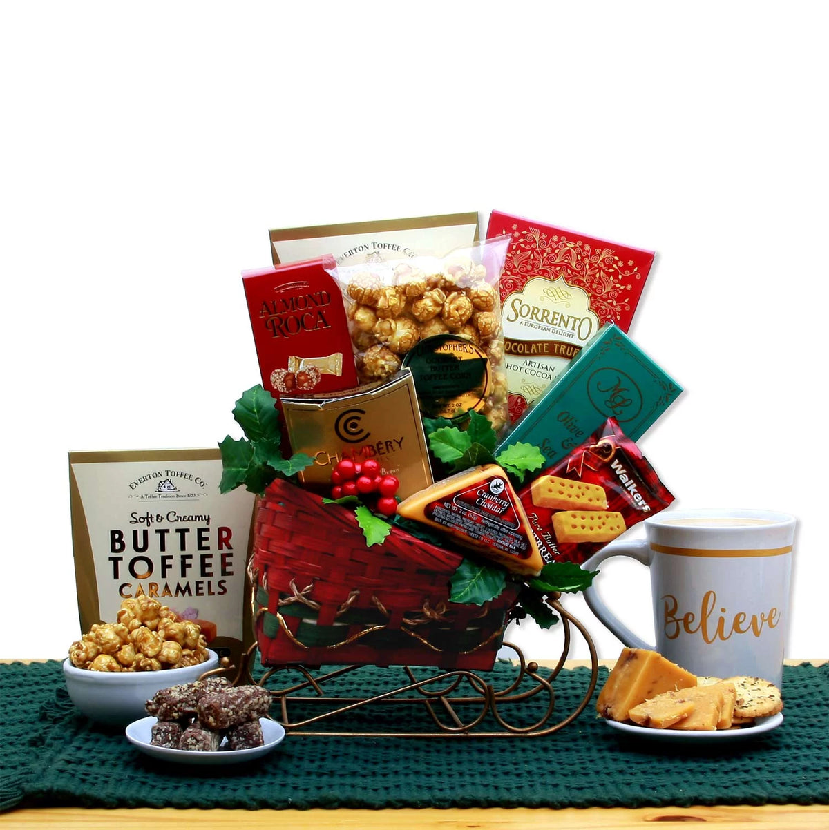 Gourmet Snacks Christmas Gift Basket P64203
