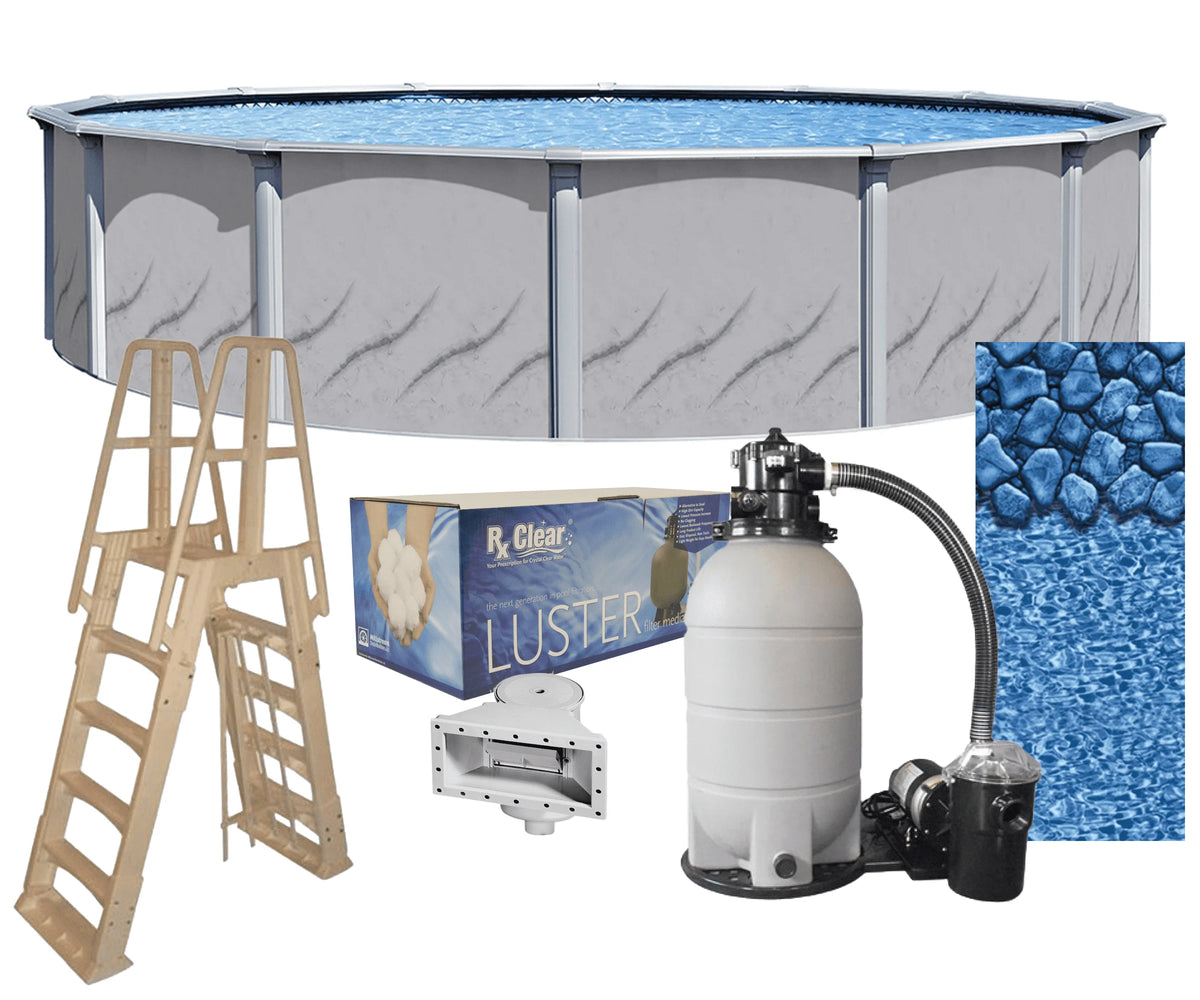 15' Round 52 Wall Above-Ground Swimming Pools R971751