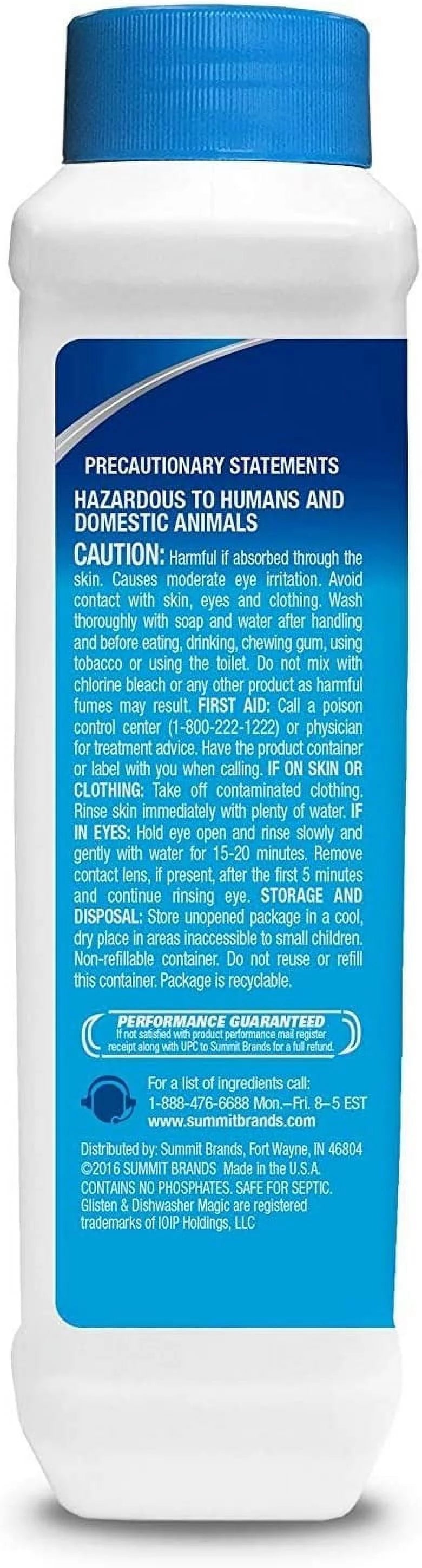 Dishwasher Cleaner & Disinfectant Fresh Lemon 12 Ounce Pack of 3 Y661