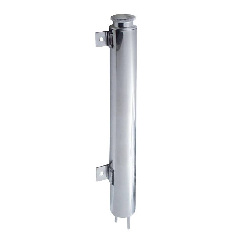 15" Polished Stainless Steel Radiator Overflow Tank R93841