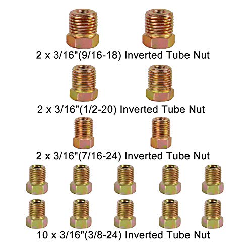 3/16 Copper Coated Brake Line Tubing Kit Z844924