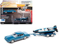 1/64 Diecast 1980 Chevrolet Monte Carlo with Bass Boat and Trailer Z2540