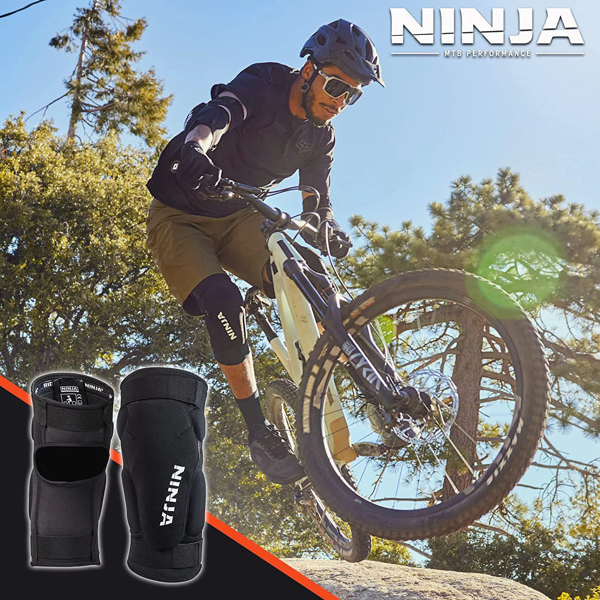 Heavy Duty Knee Pads Sleeve (L) O87426