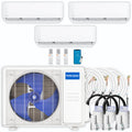 33,000 BTU 3 Zone Ductless Air Conditioner and Heat Pump P133437