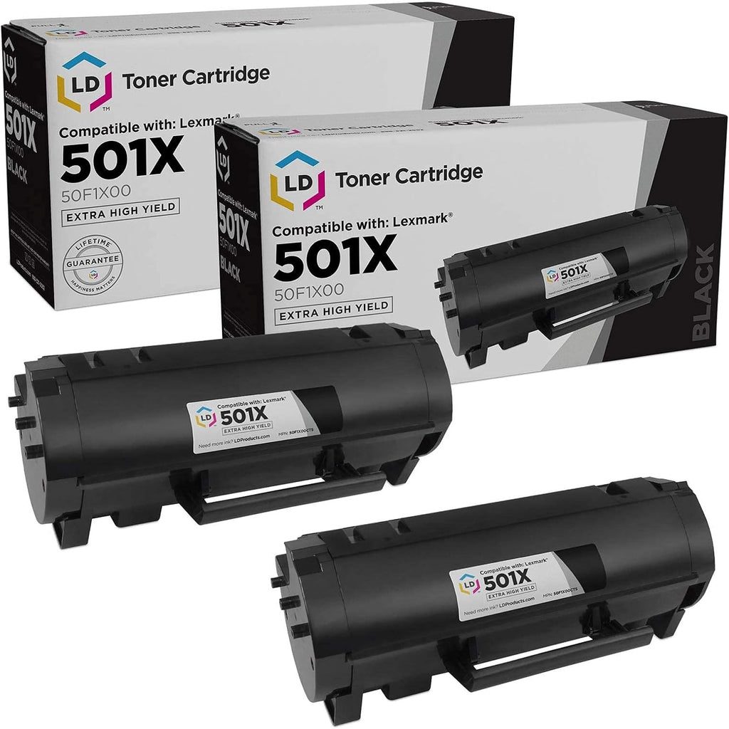 Black Extra High Yield Toner Cartridge 3-Pack D100