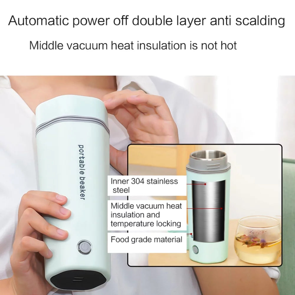 Portable Electric Kettle 350ML Stainless Steel U149880