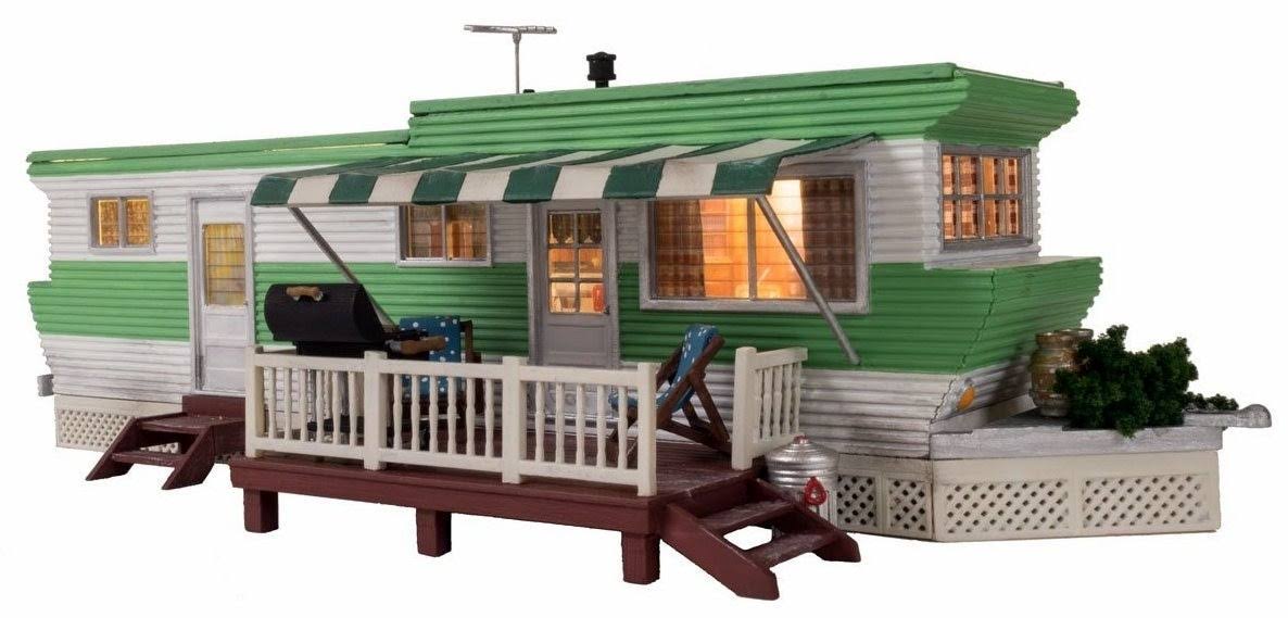 HO Scale Grillin & Chillin Trailer W7748