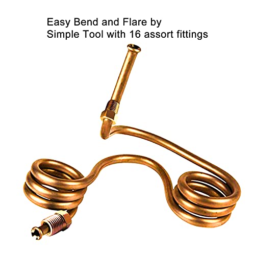 3/16 Copper Coated Brake Line Tubing Kit Z844924
